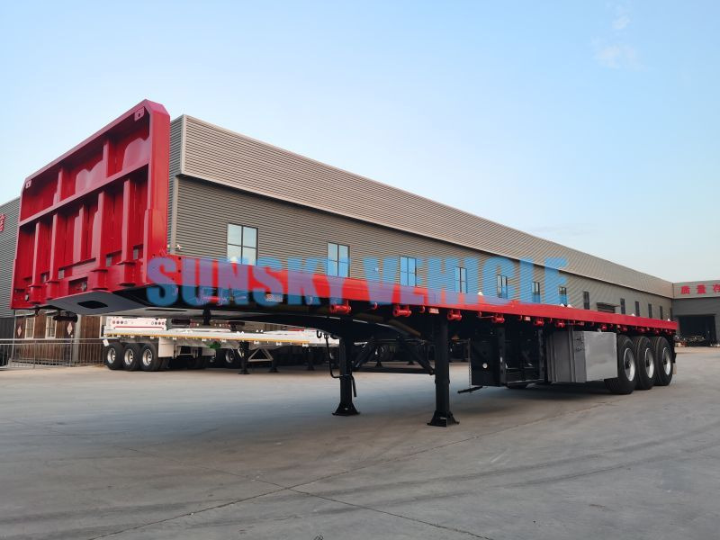 SUNSKY Flatbed Trailer with henred type axles and suspension - Návěs valník/ Plato: obrázek 5 SUNSKY Flatbed Trailer with henred type axles and suspension - Návěs valník/ Plato: obrázek 5