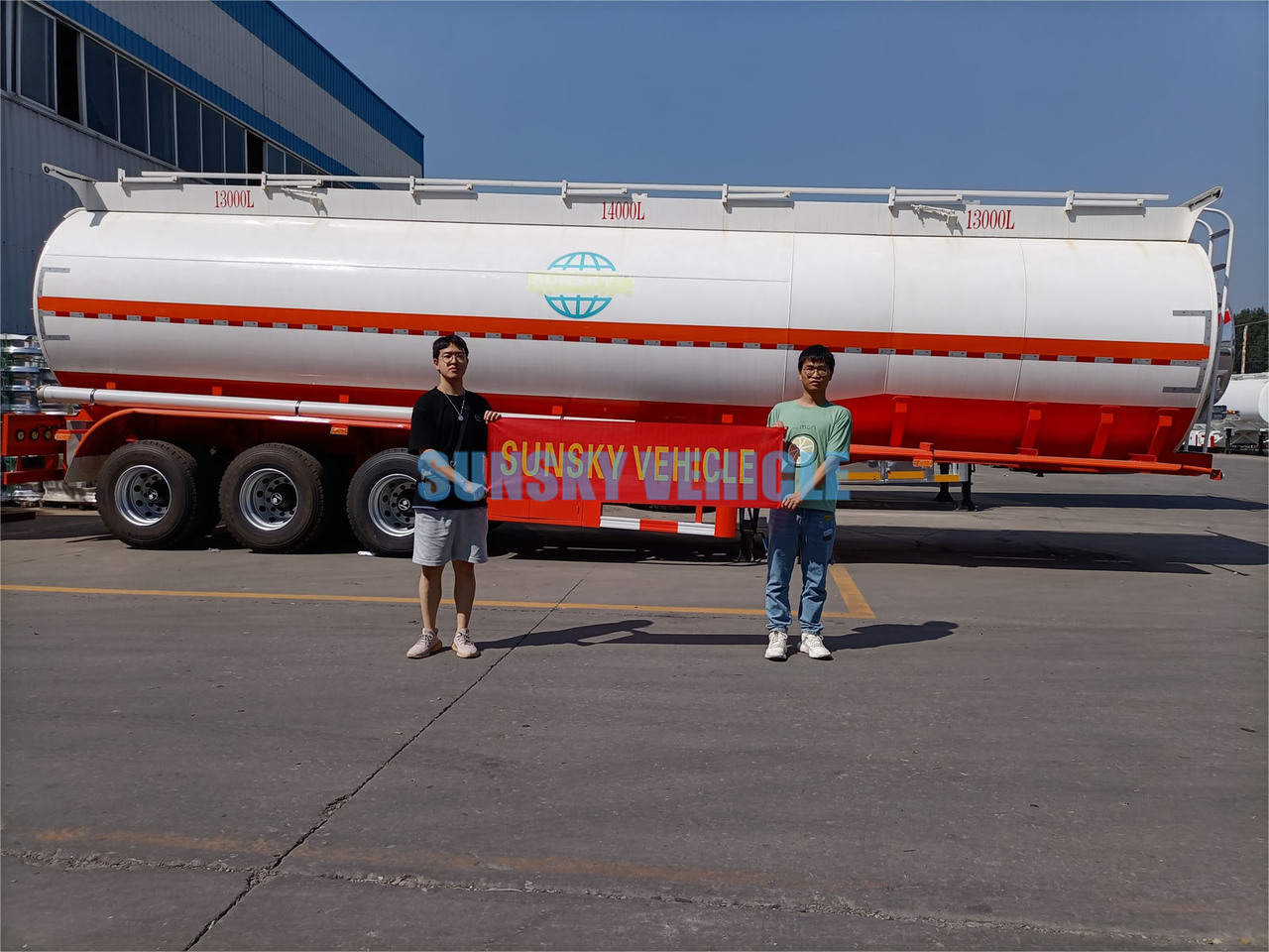 SUNSKY Fuel Tanker for sale - Cisternový návěs: obrázek 5 SUNSKY Fuel Tanker for sale - Cisternový návěs: obrázek 5