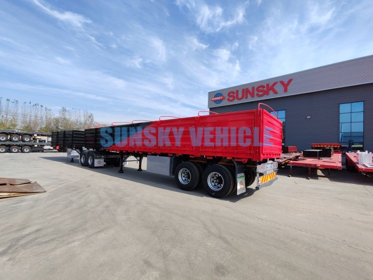 SUNSKY Interlink Semi Trailer - Návěs valník/ Plato: obrázek 4 SUNSKY Interlink Semi Trailer - Návěs valník/ Plato: obrázek 4