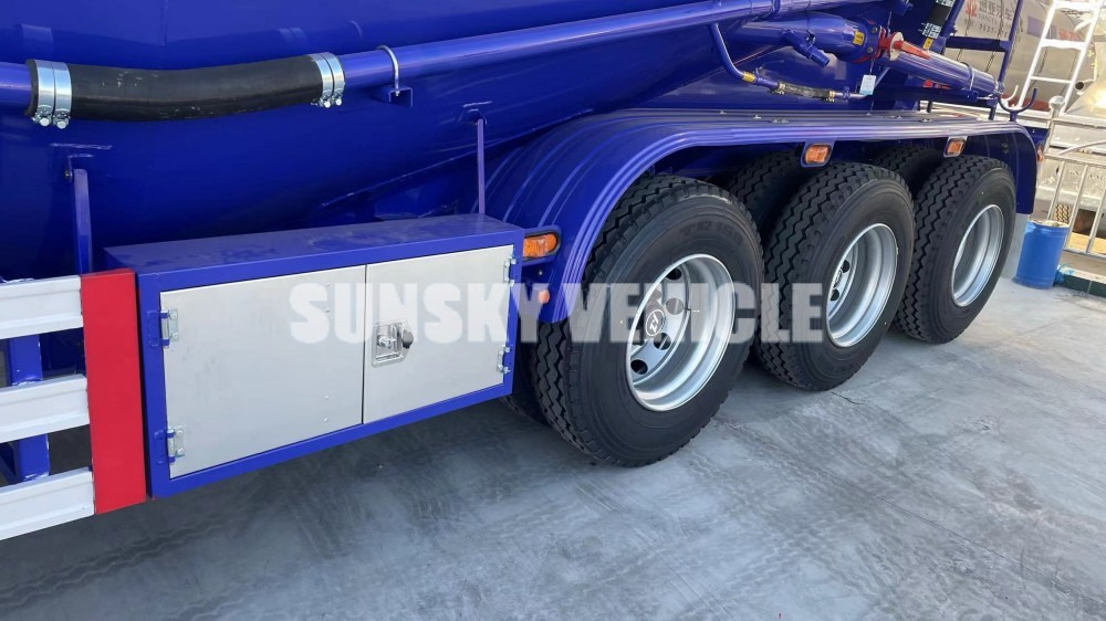 SUNSKY bulk cement trailer - Cisternový návěs: obrázek 3 SUNSKY bulk cement trailer - Cisternový návěs: obrázek 3