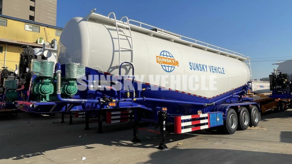 SUNSKY bulk cement trailer - Cisternový návěs: obrázek 1 SUNSKY bulk cement trailer - Cisternový návěs: obrázek 1