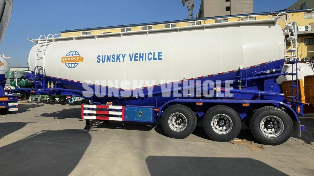 SUNSKY bulk cement trailer - Cisternový návěs: obrázek 5 SUNSKY bulk cement trailer - Cisternový návěs: obrázek 5