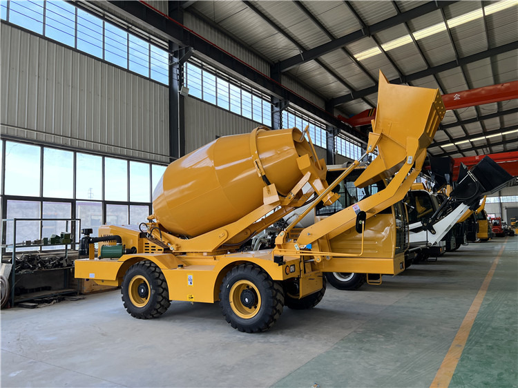 Nový Stavební míchačka XCMG 4m3 Self-Loading Mobile Concrete Mixer Truck Automatic Concrete Mixer for Sale: obrázek 6 Nový Stavební míchačka XCMG 4m3 Self-Loading Mobile Concrete Mixer Truck Automatic Concrete Mixer for Sale: obrázek 6