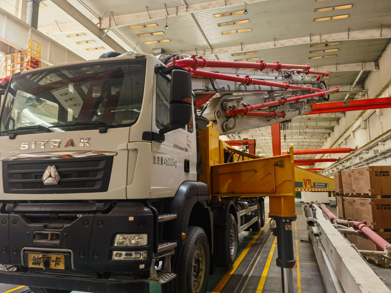 XCMG Official 60m Concrete Pump Machine HB60V Used Concrete Pump Truck For Sale - Autočerpadlo: obrázek 5 XCMG Official 60m Concrete Pump Machine HB60V Used Concrete Pump Truck For Sale - Autočerpadlo: obrázek 5