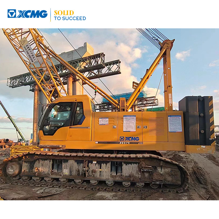 XCMG Official 75 Ton Mechanical Crawler Crane XGC75 Used Hydraulic Mobile Crane Hot Sale - Pásový jeřáb: obrázek 1 XCMG Official 75 Ton Mechanical Crawler Crane XGC75 Used Hydraulic Mobile Crane Hot Sale - Pásový jeřáb: obrázek 1