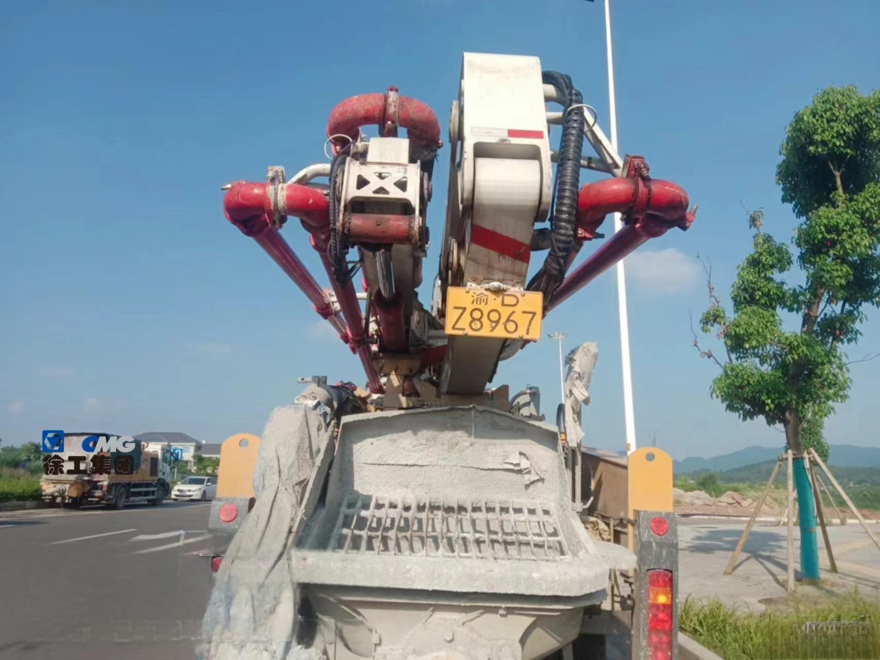 XCMG Official Road Construction Machinery HB37V 37m Used Concrete Pump Truck On Sale - Autočerpadlo: obrázek 4 XCMG Official Road Construction Machinery HB37V 37m Used Concrete Pump Truck On Sale - Autočerpadlo: obrázek 4