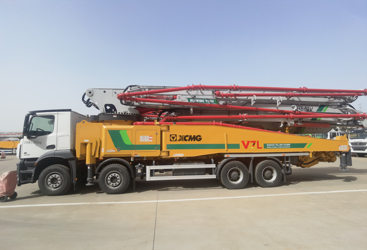 XCMG Official Schwing Concrete Pump HB62V Used Telescopic Concrete Pump Truck Price - Autočerpadlo: obrázek 3 XCMG Official Schwing Concrete Pump HB62V Used Telescopic Concrete Pump Truck Price - Autočerpadlo: obrázek 3