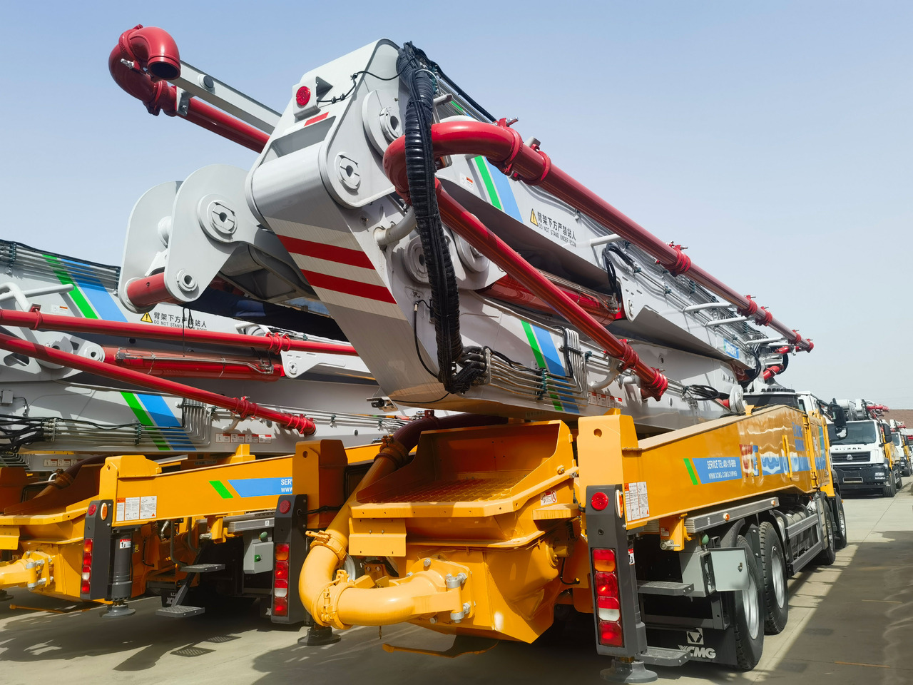 Autočerpadlo XCMG Official Second Hand 62m Concrete Boom Pump HB62V Truck Mounted Concrete Pump For Sale: obrázek 6