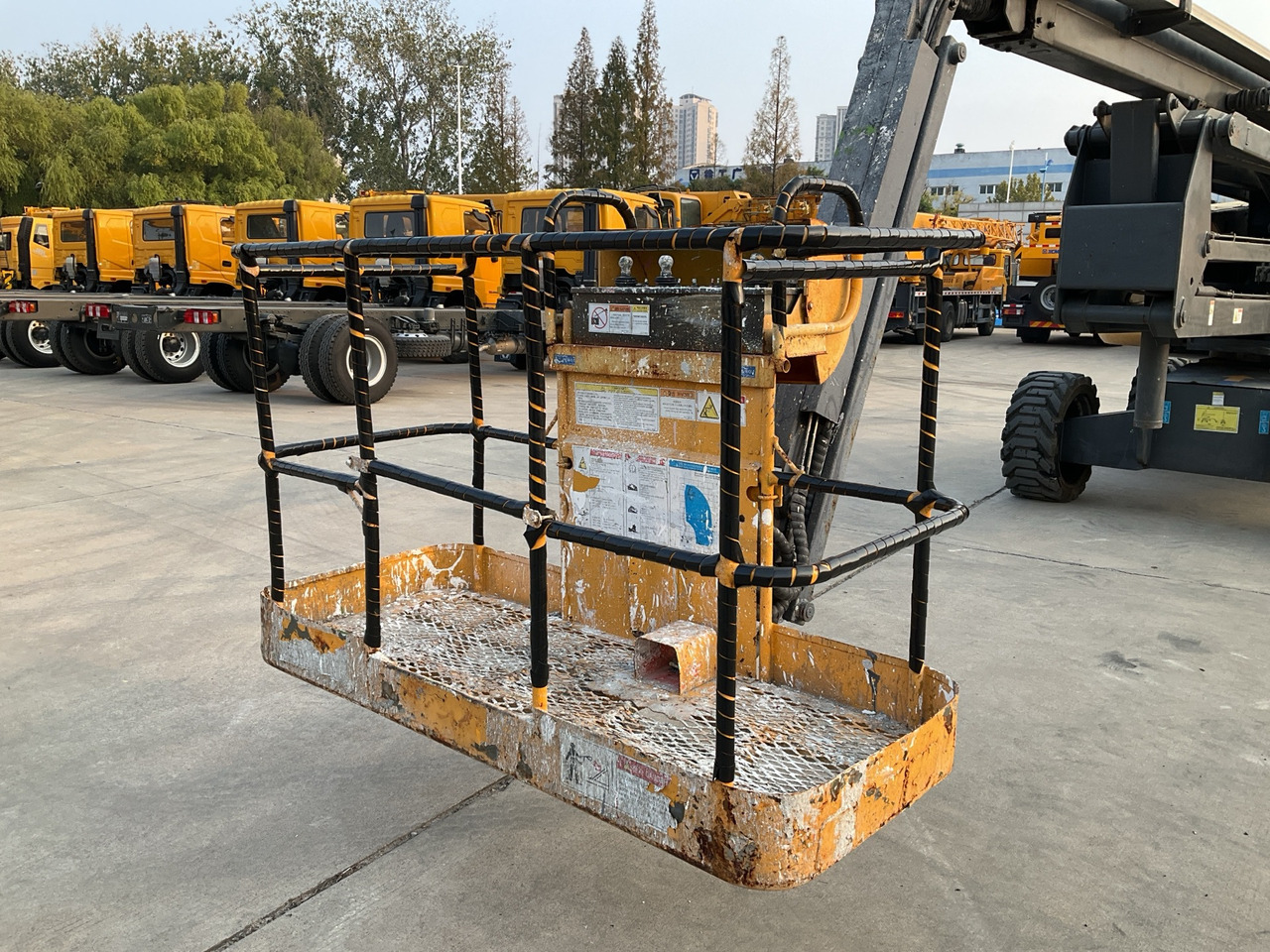 Kloubová plošina XCMG Official Second Hand Mobile Cherry Picker GTBZ18A1 18m Man Lift Boom Lift Price: obrázek 8