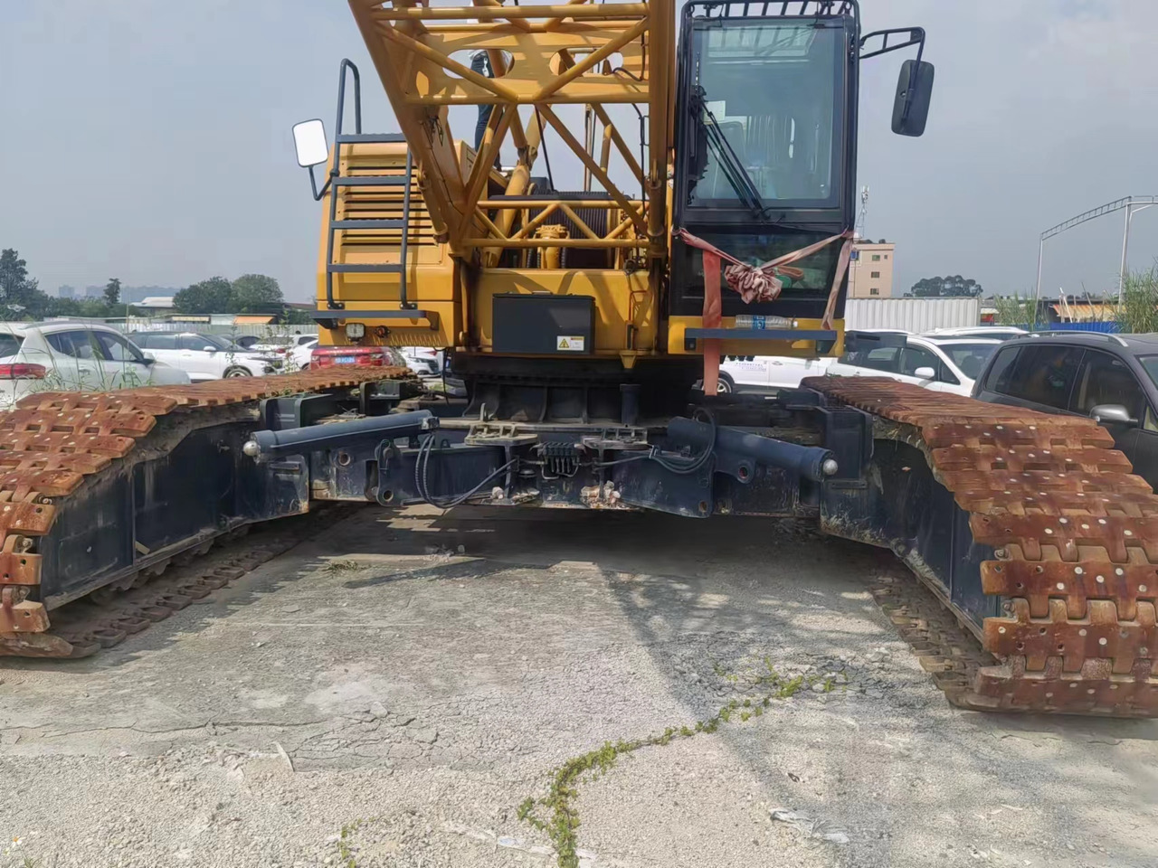 XCMG Official Used 100 Ton Mobile Crane XGC100A Hydraulic Lattice Boom Crawler Crane For Sale - Pásový jeřáb: obrázek 4 XCMG Official Used 100 Ton Mobile Crane XGC100A Hydraulic Lattice Boom Crawler Crane For Sale - Pásový jeřáb: obrázek 4