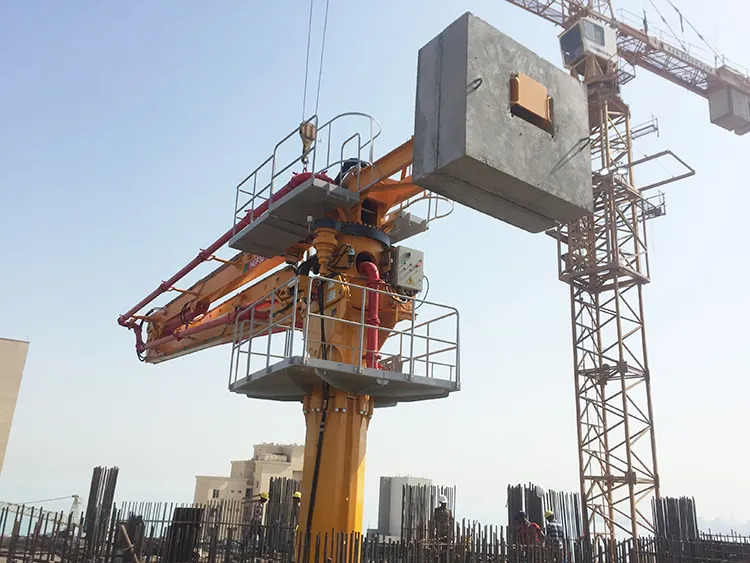 XCMG Schwing Concrete Distributor HGP32 High Efficiency 22kw 32m Hydraulic Spider Concrete Placing Boom Made in China - Stacionární čerpadlo betonu: obrázek 4 XCMG Schwing Concrete Distributor HGP32 High Efficiency 22kw 32m Hydraulic Spider Concrete Placing Boom Made in China - Stacionární čerpadlo betonu: obrázek 4