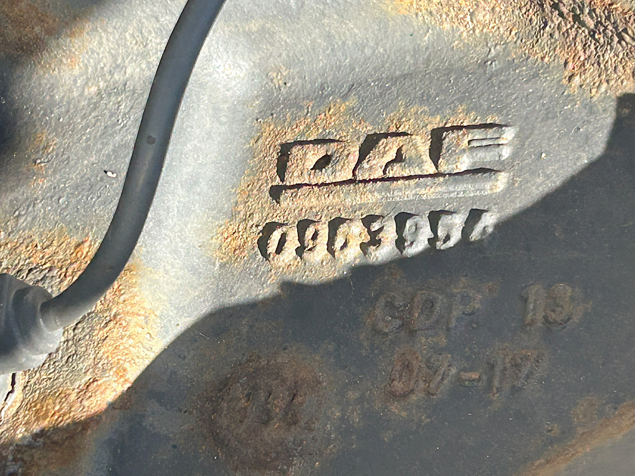 DAF FRONT AXLE DAF XF 106 480 - Náprava a díly pro Nákladní auto: obrázek 5 DAF FRONT AXLE DAF XF 106 480 - Náprava a díly pro Nákladní auto: obrázek 5