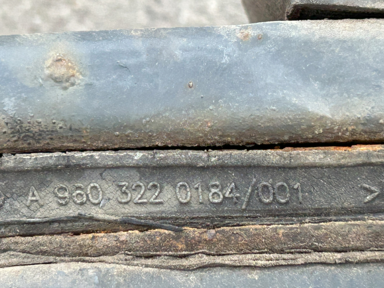 MERCEDES 2-LEAF SPRING MERCEDES ACTROS - Podvěs s listovým pérováním: obrázek 3 MERCEDES 2-LEAF SPRING MERCEDES ACTROS - Podvěs s listovým pérováním: obrázek 3
