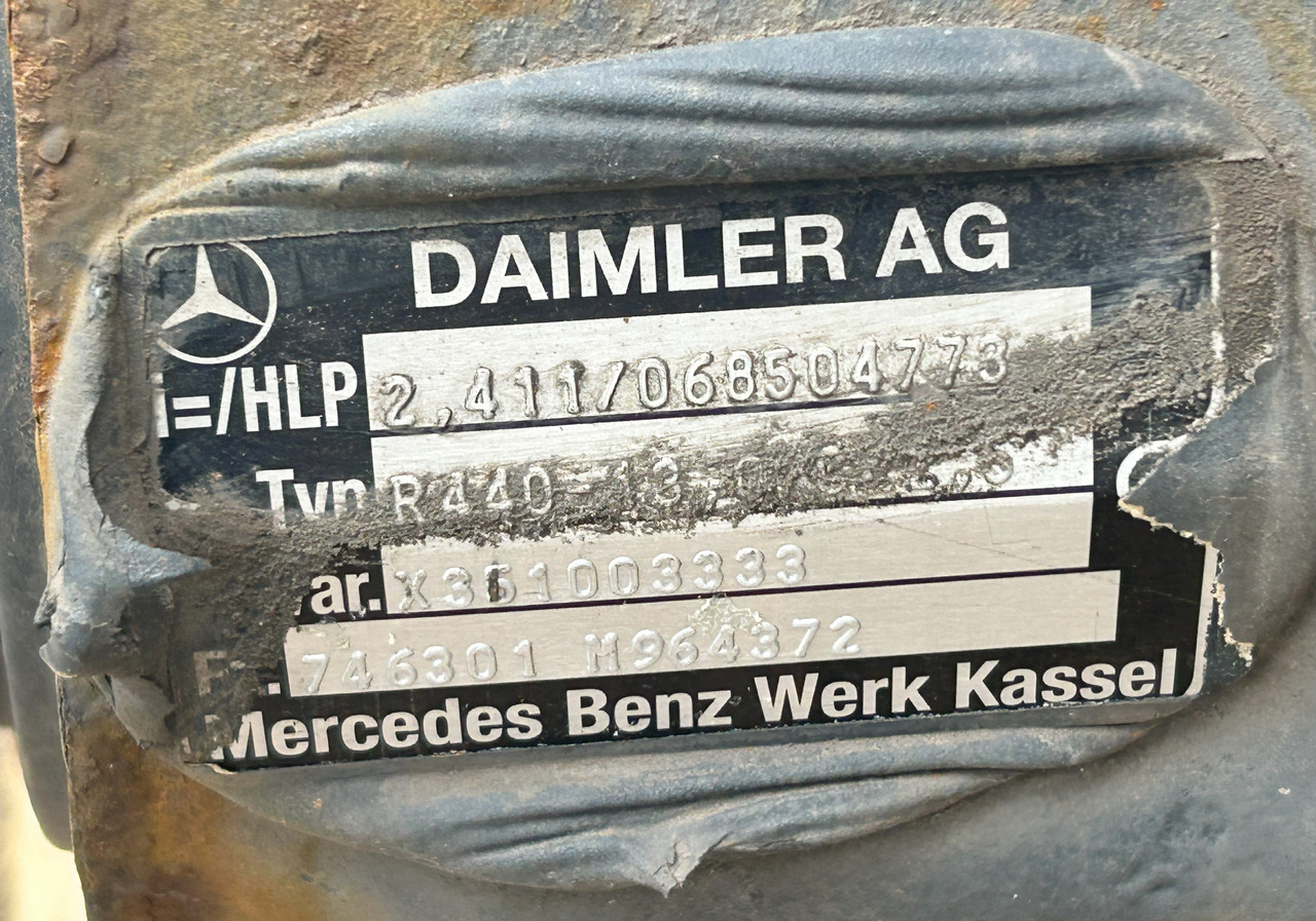 Zadní náprava pro Nákladní auto MERCEDES ACTROS MP4 R440-13 2,411: obrázek 11