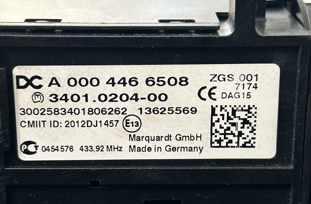 MERCEDES-BENZ ACTROS MP4 START/STOP IGNITION SWITCH - Palubní deska pro Nákladní auto: obrázek 5 MERCEDES-BENZ ACTROS MP4 START/STOP IGNITION SWITCH - Palubní deska pro Nákladní auto: obrázek 5