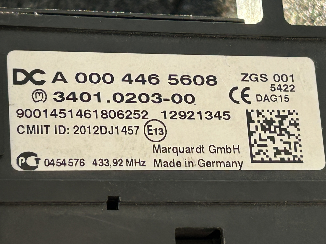 MERCEDES-BENZ ACTROS MP4 START/STOP IGNITION SWITCH - Palubní deska pro Nákladní auto: obrázek 5 MERCEDES-BENZ ACTROS MP4 START/STOP IGNITION SWITCH - Palubní deska pro Nákladní auto: obrázek 5