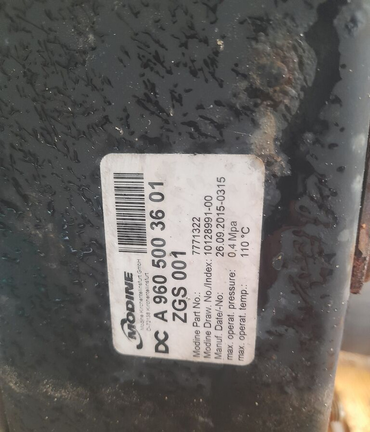 Mercedes-Benz ACTROS MP4 A9605003601 /A9605000002 Mercedes-Benz truck - Chladič pro Nákladní auto: obrázek 2 Mercedes-Benz ACTROS MP4 A9605003601 /A9605000002 Mercedes-Benz truck - Chladič pro Nákladní auto: obrázek 2