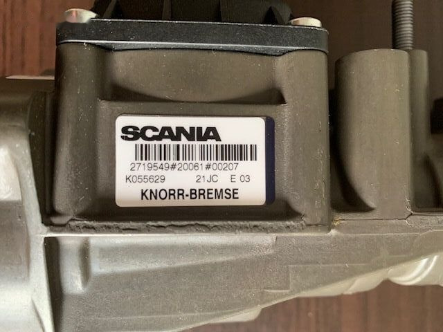 Scania EBS brake valve Scania R truck - Brzdový ventil pro Nákladní auto: obrázek 2 Scania EBS brake valve Scania R truck - Brzdový ventil pro Nákladní auto: obrázek 2