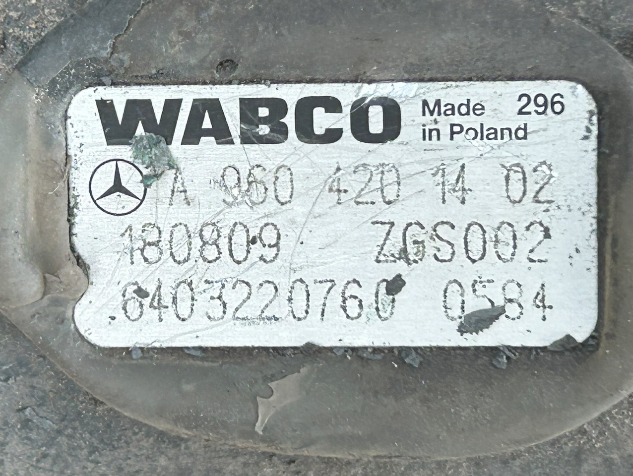 WABCO REAR BRAKE CALIPER SET MERCEDES ACTROS MP4 - Brzdový třmen: obrázek 5 WABCO REAR BRAKE CALIPER SET MERCEDES ACTROS MP4 - Brzdový třmen: obrázek 5