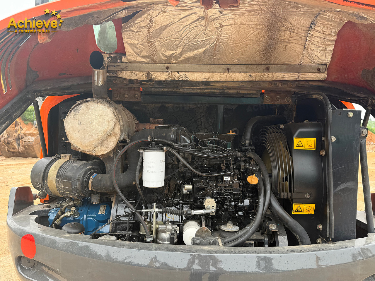 Pásové rýpadlo DOOSAN Diwanlun DX60-9 Excavator 38.9(52.1)/2100kW(HP) / rpm D24C 0.23m3 5700kg 4.2+2.8Ton 【ACHIEVE】 TOP CONDITION!!!: obrázek 11