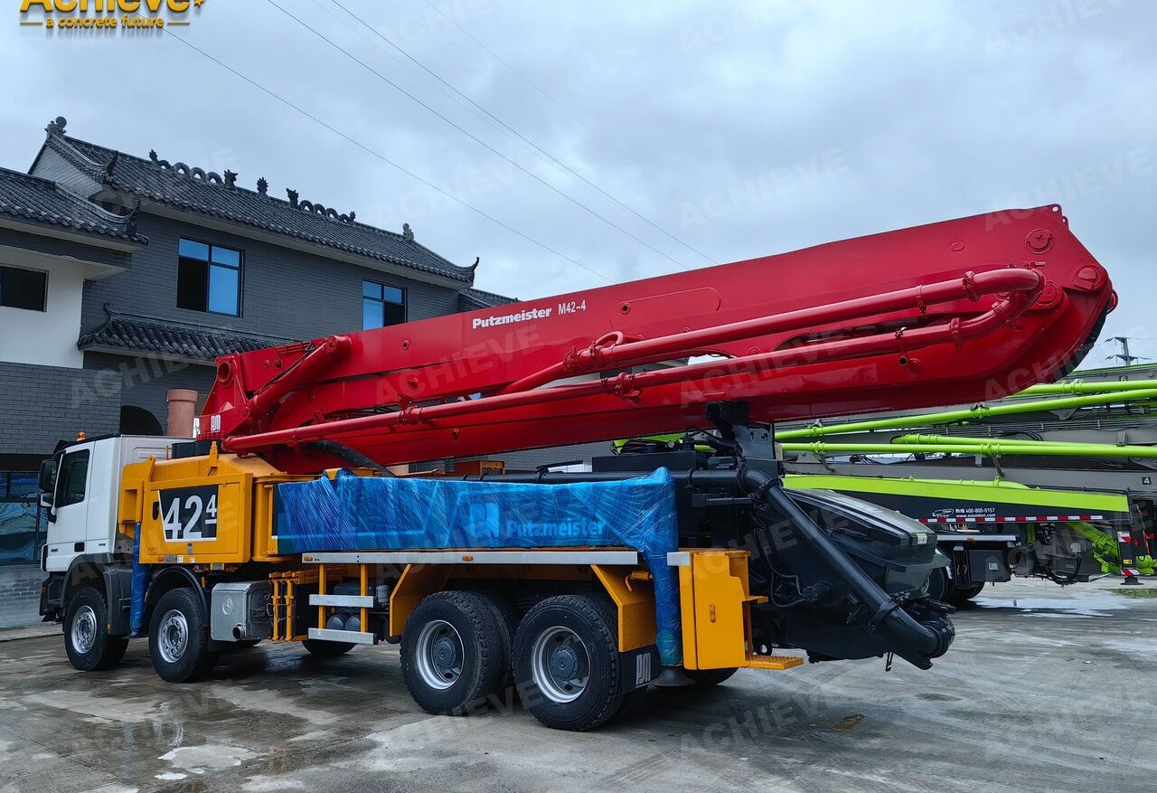 PUTZMEISTER Mercedes-Benz Actros 4141 concrete pumpM42-4R 170 m³【ACHIEVE】TOP CONDITION!!! - Autočerpadlo: obrázek 3 PUTZMEISTER Mercedes-Benz Actros 4141 concrete pumpM42-4R 170 m³【ACHIEVE】TOP CONDITION!!! - Autočerpadlo: obrázek 3
