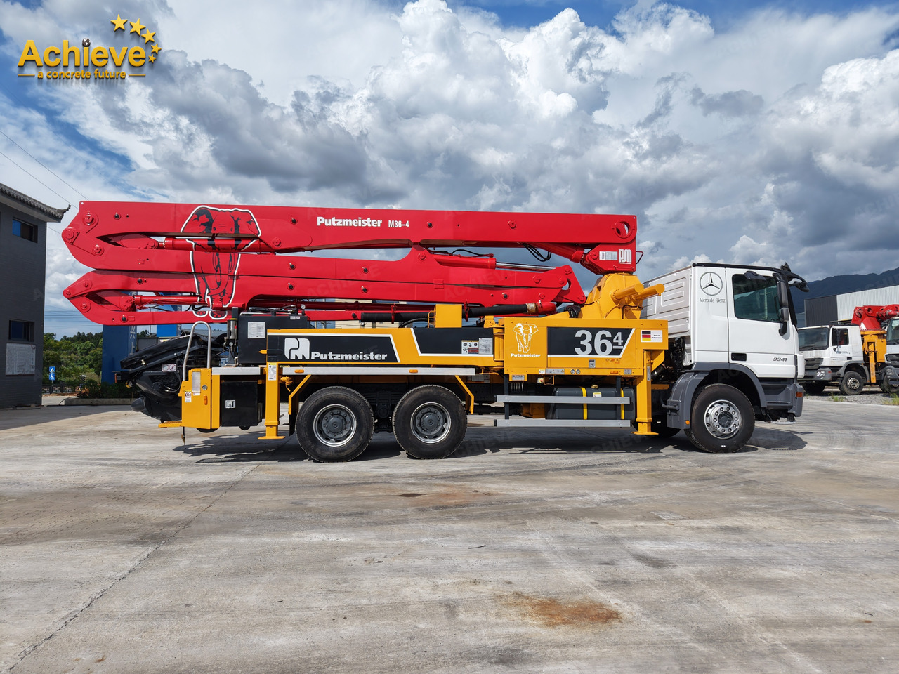 PUTZMEISTER Mercedes-Benz M36-4 2018 ACTROS 3341【ACHIEVE】TOP CONDITION!!! - Autočerpadlo: obrázek 5 PUTZMEISTER Mercedes-Benz M36-4 2018 ACTROS 3341【ACHIEVE】TOP CONDITION!!! - Autočerpadlo: obrázek 5