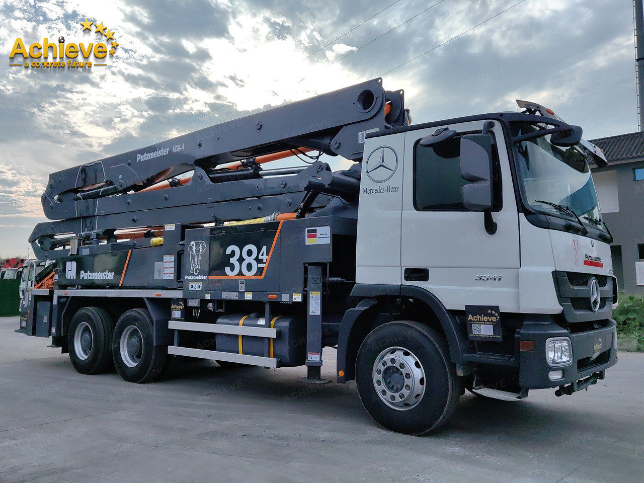 PUTZMEISTER PUTZMEISTER M38-4Z 2013 HOT SALE Mercedes-Benz【ACHIEVE】TOP CONDITION!!! - Autočerpadlo: obrázek 1 PUTZMEISTER PUTZMEISTER M38-4Z 2013 HOT SALE Mercedes-Benz【ACHIEVE】TOP CONDITION!!! - Autočerpadlo: obrázek 1