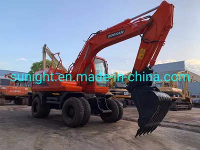 Good Condition Wheel Excavator Doosan Dh150W-7 Tire Excavator on Sale - Pásové rýpadlo: obrázek 1 Good Condition Wheel Excavator Doosan Dh150W-7 Tire Excavator on Sale - Pásové rýpadlo: obrázek 1
