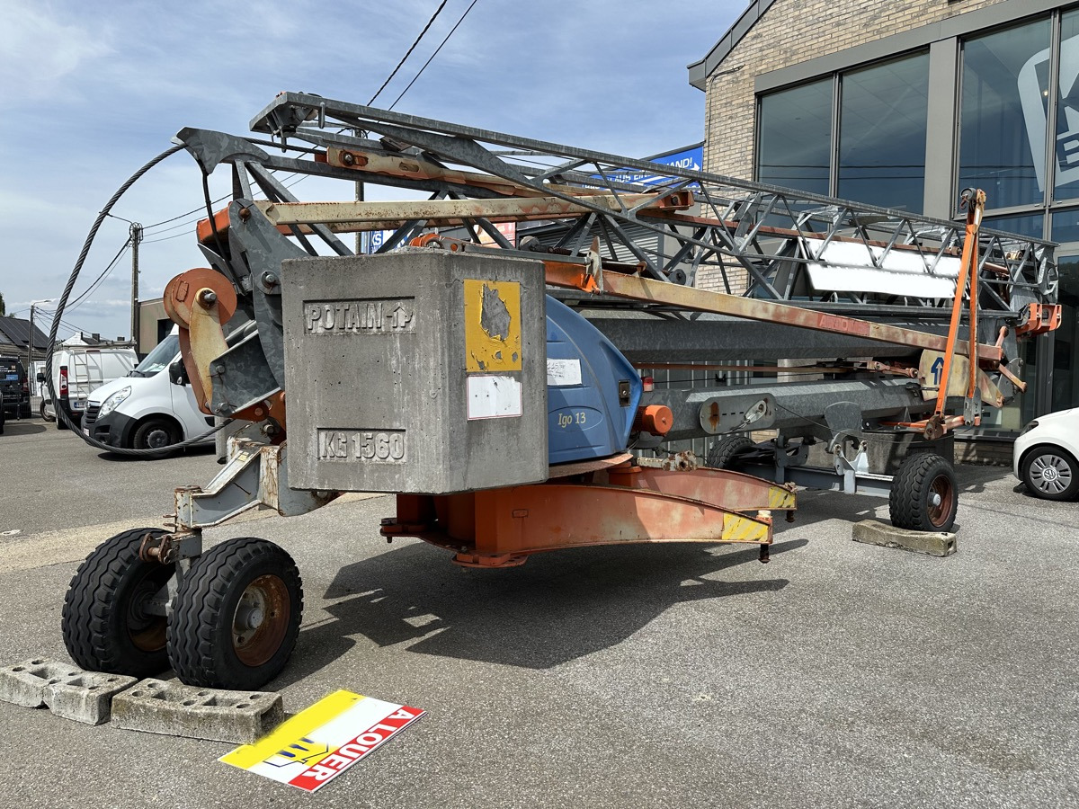 POTAIN IGO 13 - Samostavitelný jeřáb: obrázek 1 POTAIN IGO 13 - Samostavitelný jeřáb: obrázek 1