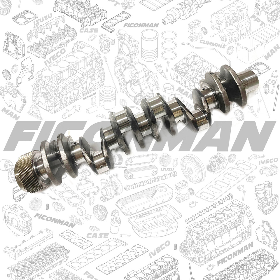 FPT CASE IVECO Cursor9 Euro 6 F2CFE612 A/B/D CRANKSHAFT 379916 504128849 504345845 - Zalomený hřídel pro Nákladní auto: obrázek 1 FPT CASE IVECO Cursor9 Euro 6 F2CFE612 A/B/D CRANKSHAFT 379916 504128849 504345845 - Zalomený hřídel pro Nákladní auto: obrázek 1