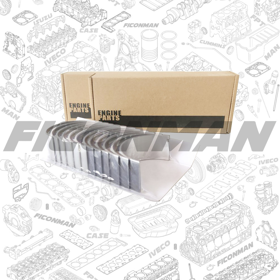 FPT IVECO CASE Cursor13 F3BE0684A B001 504003647 CONNECTING ROD BEARING 2992162/2992163/2992164/2992165 - Ložisko motoru pro Nákladní auto: obrázek 1 FPT IVECO CASE Cursor13 F3BE0684A B001 504003647 CONNECTING ROD BEARING 2992162/2992163/2992164/2992165 - Ložisko motoru pro Nákladní auto: obrázek 1