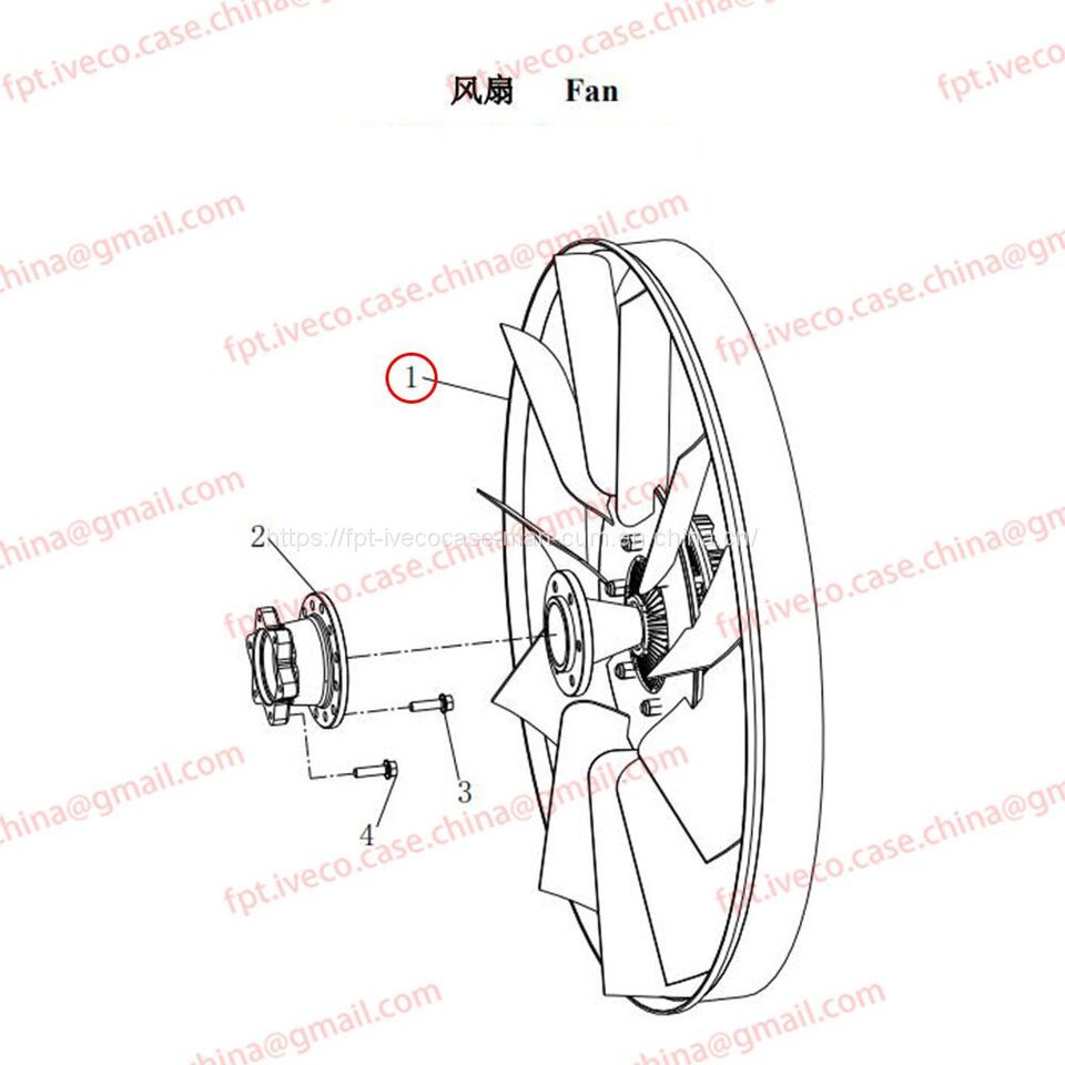 MAN D0836 Fan assembly 06601-0282 - Ventilátor pro Nákladní auto: obrázek 1 MAN D0836 Fan assembly 06601-0282 - Ventilátor pro Nákladní auto: obrázek 1