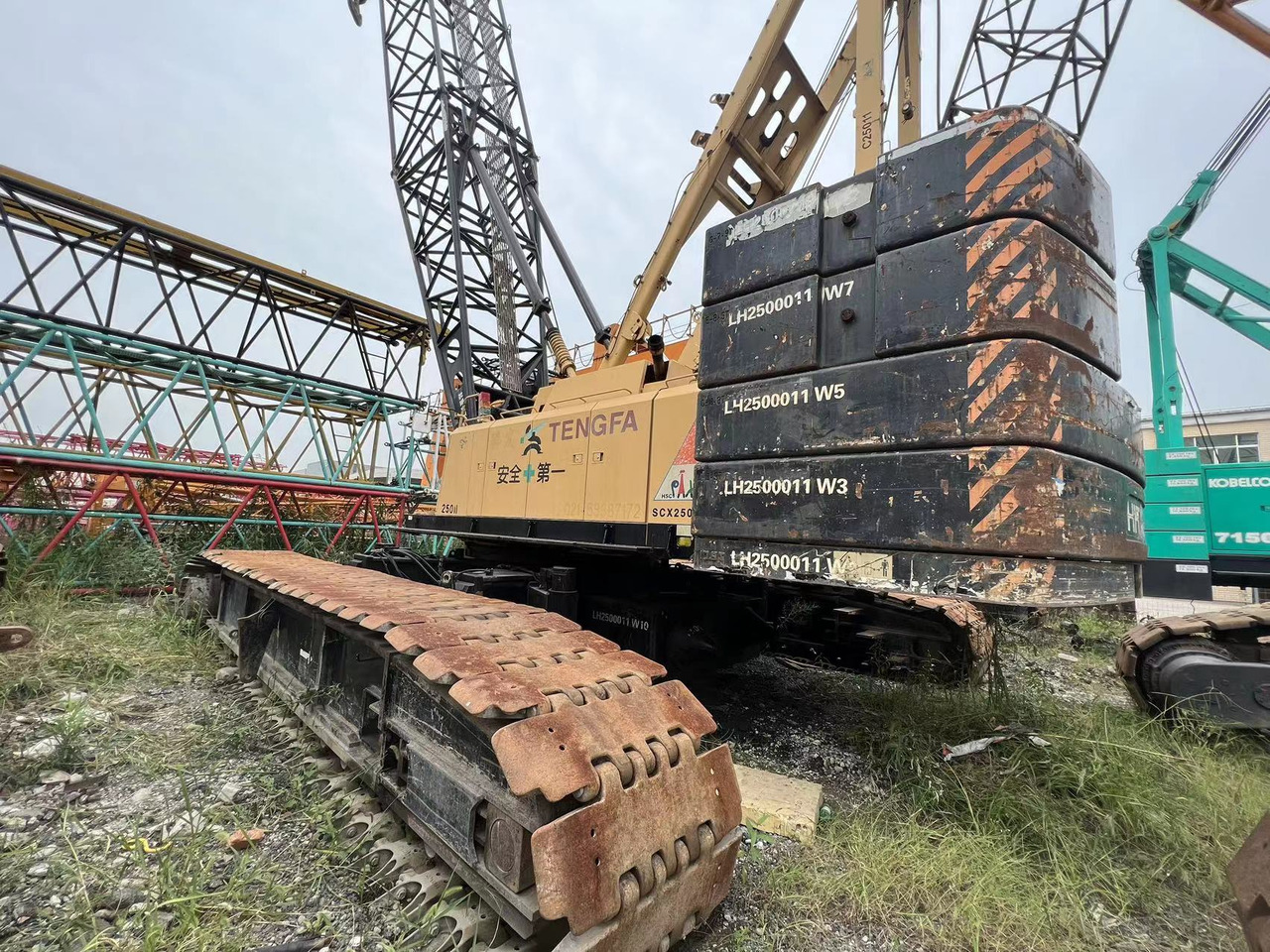 Hitachi-sumitomo SCX2500 - Pásový jeřáb: obrázek 2 Hitachi-sumitomo SCX2500 - Pásový jeřáb: obrázek 2