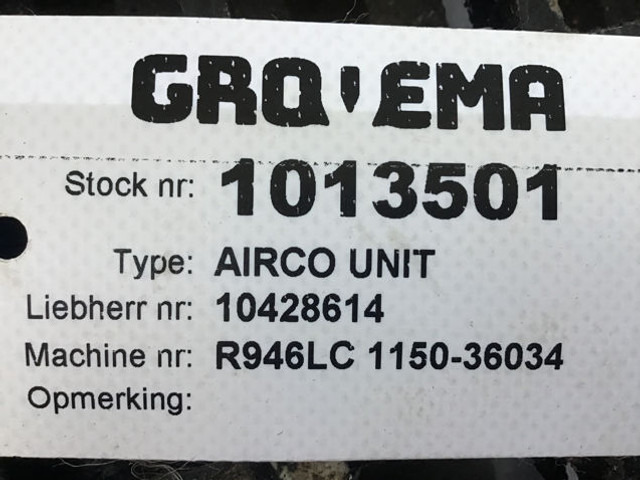 Kompresor klimatizace Liebherr Airco Unit: obrázek 8