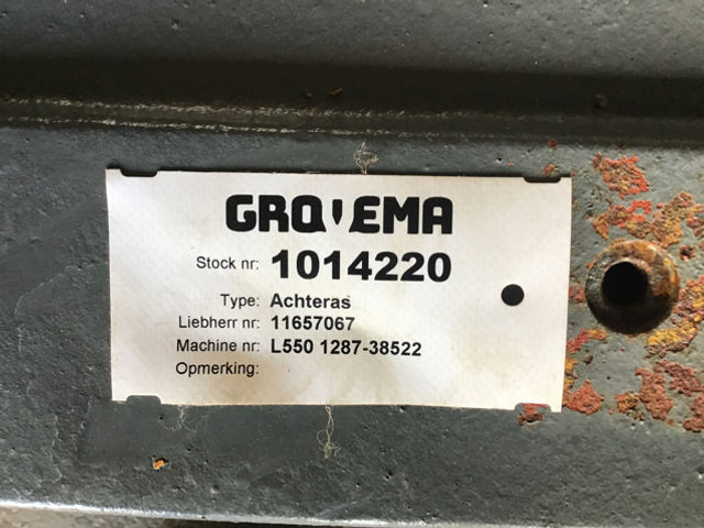 Náprava a díly Liebherr Axle MTL3085: obrázek 7