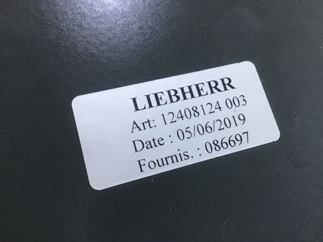 Liebherr Bonnet Right - Kapota: obrázek 2 Liebherr Bonnet Right - Kapota: obrázek 2