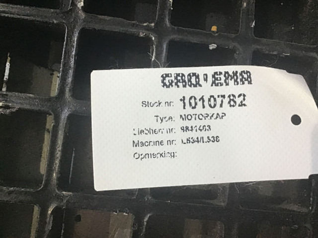Nový Kapota Liebherr Engine Hood: obrázek 15