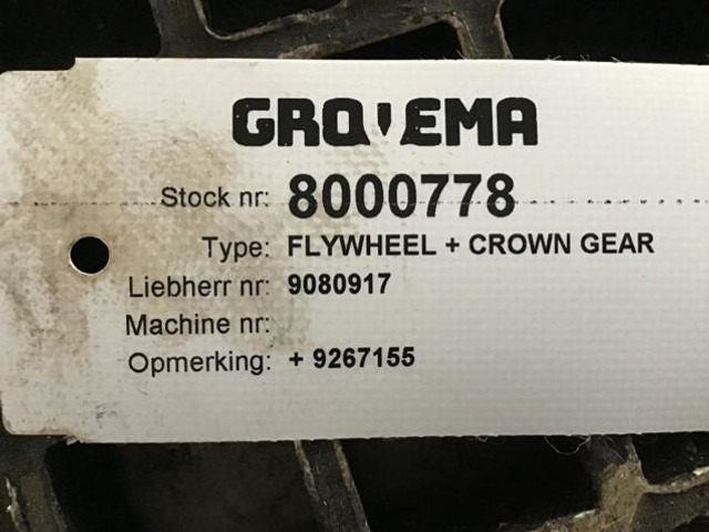 Liebherr Flywheel - Setrvačník: obrázek 5 Liebherr Flywheel - Setrvačník: obrázek 5