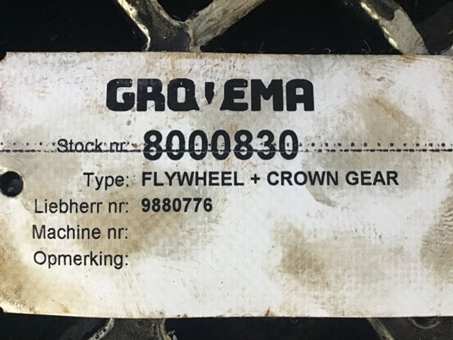 Liebherr Flywheel SAE1 - Setrvačník: obrázek 5 Liebherr Flywheel SAE1 - Setrvačník: obrázek 5