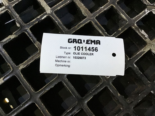 Liebherr Oilcooler - Chladič oleje: obrázek 4 Liebherr Oilcooler - Chladič oleje: obrázek 4