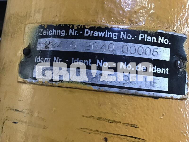 Liebherr R912 Li / R321 / A904 Li - Hydraulický válec: obrázek 3 Liebherr R912 Li / R321 / A904 Li - Hydraulický válec: obrázek 3