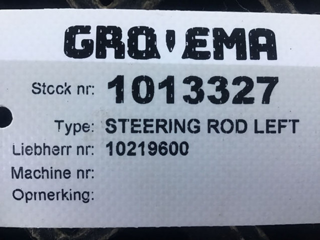 Ovládání volantem Liebherr Steering Rod Left: obrázek 9