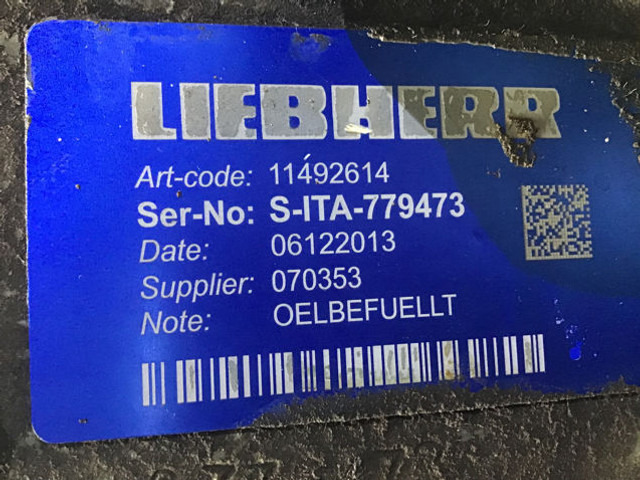 Liebherr Travel Gearbox - Převodovka: obrázek 5 Liebherr Travel Gearbox - Převodovka: obrázek 5