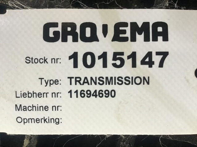 Liebherr Travel Gearbox - Převodovka: obrázek 3 Liebherr Travel Gearbox - Převodovka: obrázek 3