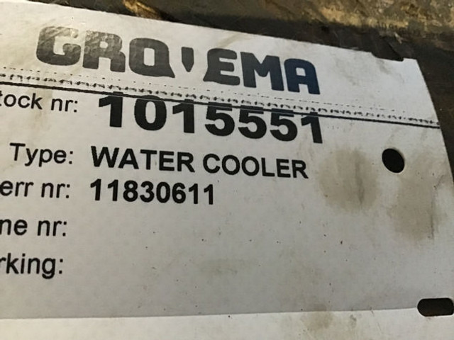 Liebherr Water Cooler - Intercooler: obrázek 2 Liebherr Water Cooler - Intercooler: obrázek 2