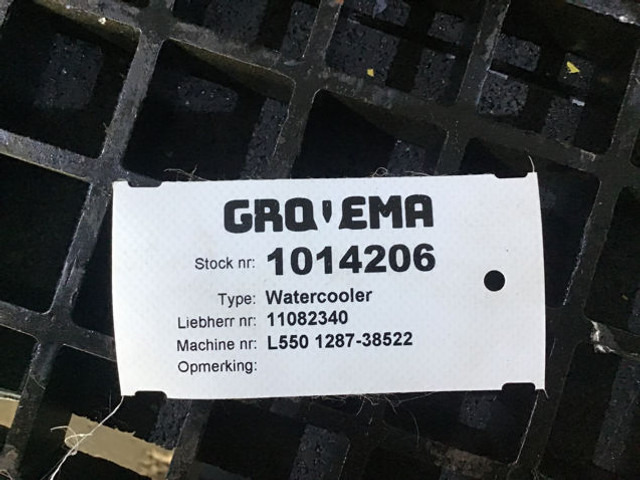 Chladič Liebherr Water cooler: obrázek 9