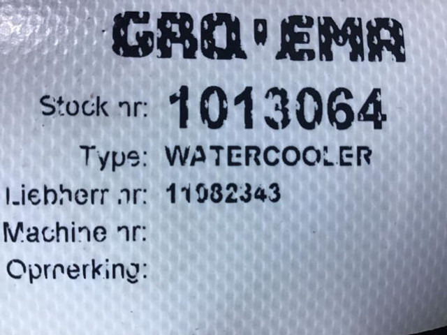Liebherr Watercooler - Chladič: obrázek 4 Liebherr Watercooler - Chladič: obrázek 4
