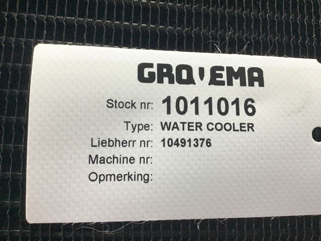 Nový Chladič Liebherr Watercooler: obrázek 6
