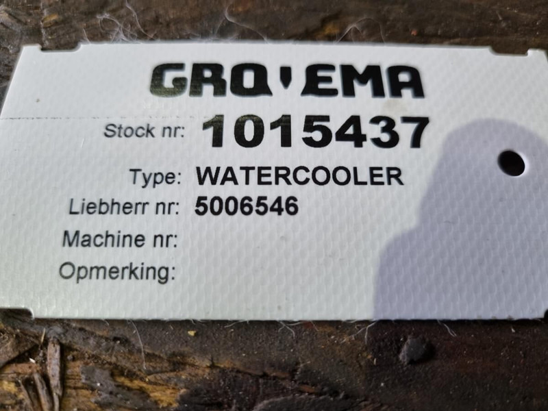 Liebherr Watercooler - Chladič: obrázek 3 Liebherr Watercooler - Chladič: obrázek 3