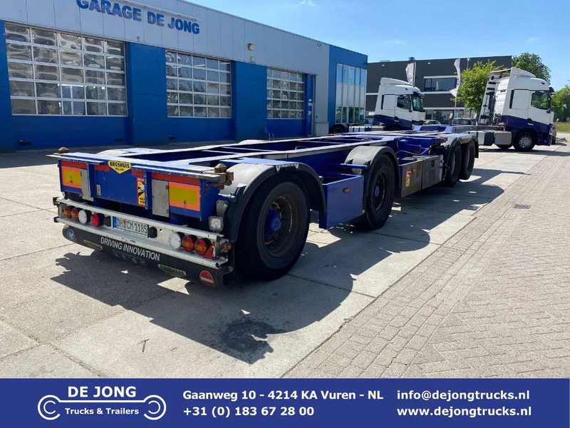 Broshuis 2Connect 2AKCC / 4 Axles / 3x Steering Axle / 2x Lift Axle - Kontejnerovy návěs/ Výměnná nástavba: obrázek 1 Broshuis 2Connect 2AKCC / 4 Axles / 3x Steering Axle / 2x Lift Axle - Kontejnerovy návěs/ Výměnná nástavba: obrázek 1